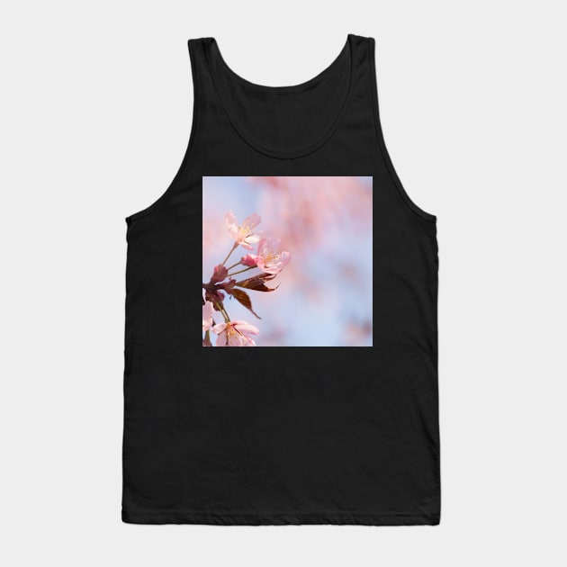 Cherry Blossom Tank Top by ansaharju